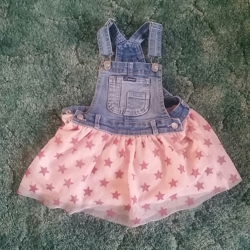 Jordache Overall star skirt.